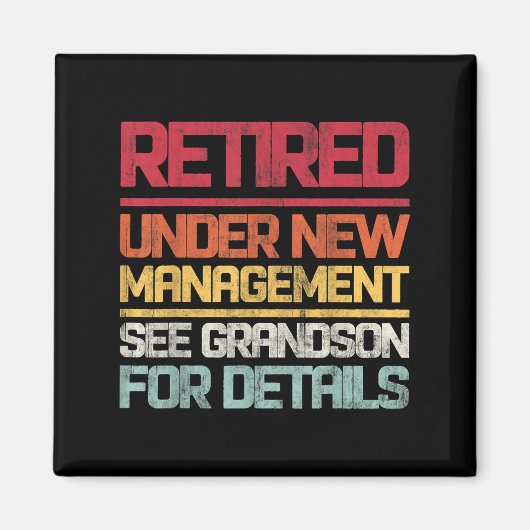 Aimant Retired Under New Management See Grandson For Deta (Devant)