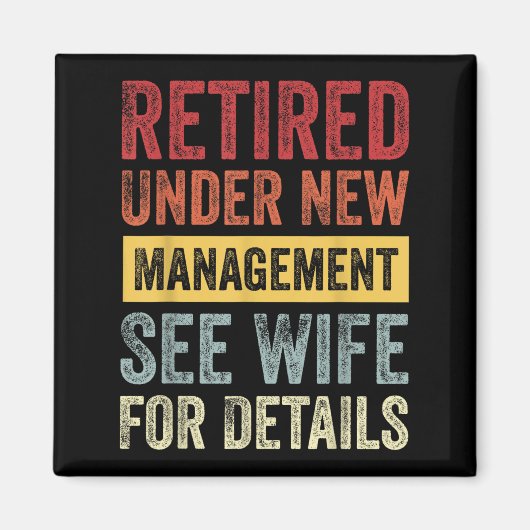Aimant Retired Under New Management See Wife For Details (Devant)