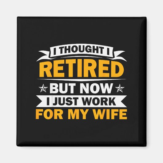 Aimant Retirement Novelty For Men Women Dad Grandpa Retir (Devant)