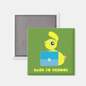 Aimant Retour à l'école (Recto/Verso)