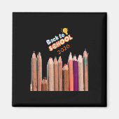 Aimant Retour À L'École - (Devant)