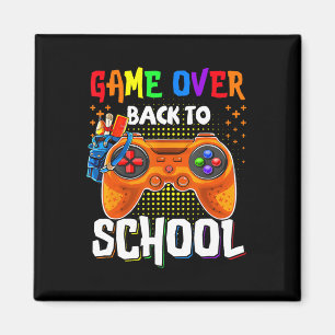 Aimant Retour À L'École Fun Jeu Sur L'Étudiant Consenté