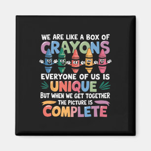 Aimant Retour à l'école Professeur drôle Nous sommes comm