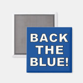 AIMANT RETOUR AU BLEU ! (Recto/Verso)