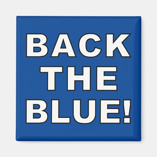 AIMANT RETOUR AU BLEU ! (Devant)