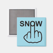 Aimant Retournement de neige magnétique (Recto/Verso)