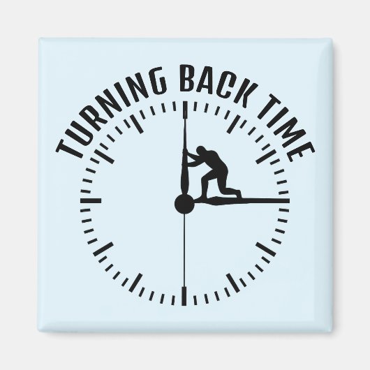 Aimant Retourner le temps (Devant)