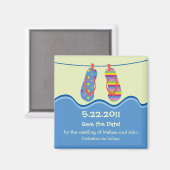 Aimant Retourner les volets Enregistrer l'aimant de date (Recto/Verso)