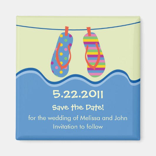 Aimant Retourner les volets Enregistrer l'aimant de date (Devant)