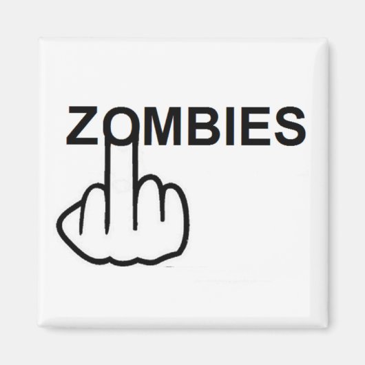 Aimant Retourner les zombies magnétiques (Devant)