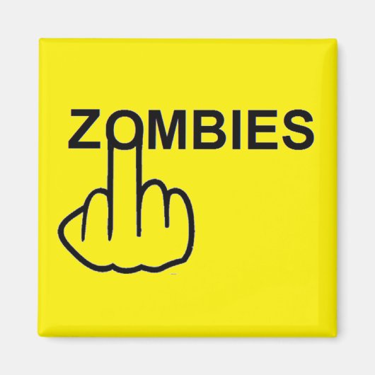 Aimant Retourner les zombies magnétiques (Devant)