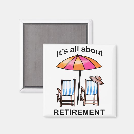 Aimant Retraite (Recto/Verso)