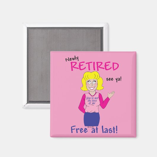 Aimant Retraite (Recto/Verso)