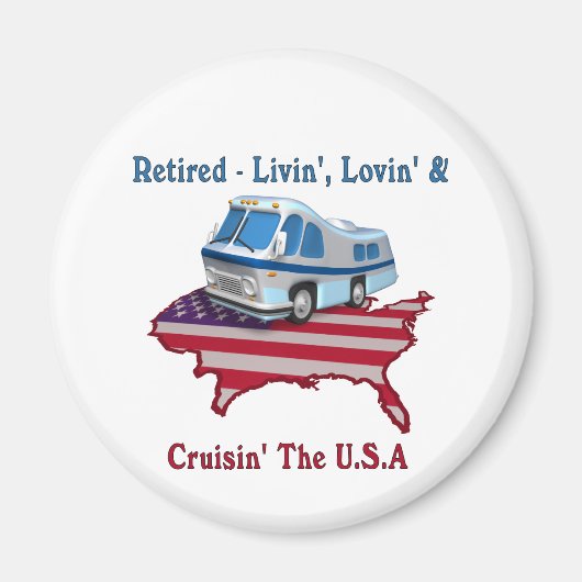 Aimant Retraité (Devant)