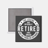 Aimant retraité 2023 (Recto/Verso)