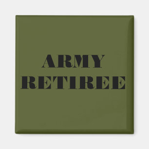 Aimant Retraite de l'Armée de l'aimant