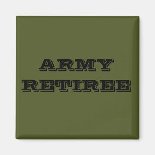 Aimant Retraite de l'Armée de l'aimant