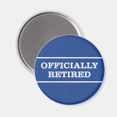 Aimant Retraite officielle (Recto/Verso)