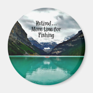 Aimant Retraité...Plus de temps pour la pêche