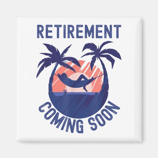 Aimant Retraite Presque Retraitée Venant Bientôt Drôle Re (Devant)