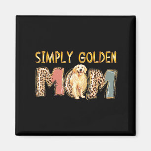 Aimant Retriever Golden Cream Anglais Chien Doré Pour Mam