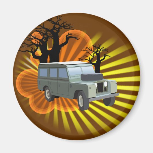 Aimant Retro Adventure (Devant)