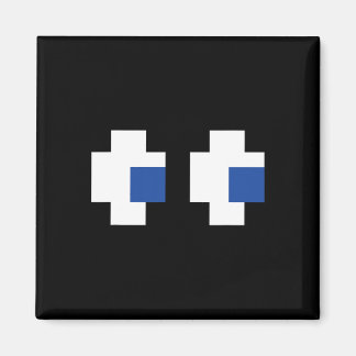 Aimant Retro Arcade Gaming Halloween Ghost Partner Group