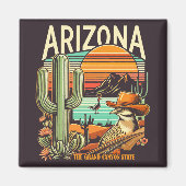 Aimant Retro Arizona (Devant)