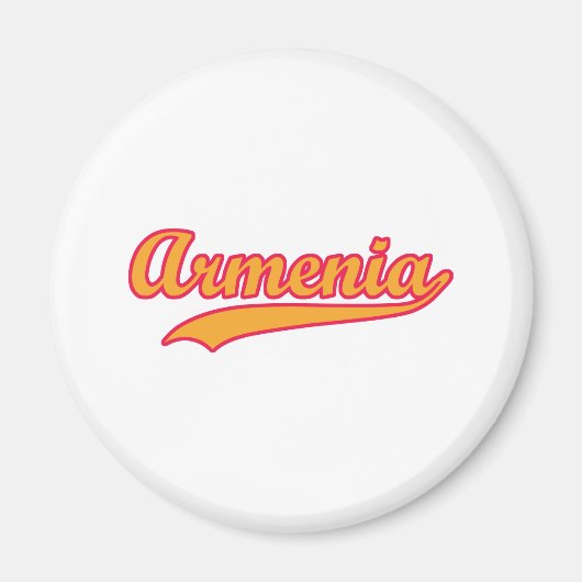 Aimant Retro Arménie (Devant)