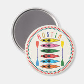 Aimant Retro Austin Kayak (Recto/Verso)