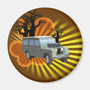 Aimant Rétro aventure