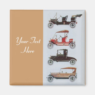 Aimant RETRO CARS 2- réparation automobile