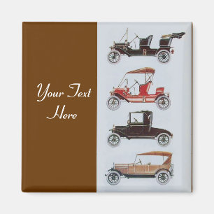 Aimant RETRO CARS 2- réparation automobile