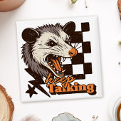 Aimant Retro Continue Talking Feral Possum : Animal sauva