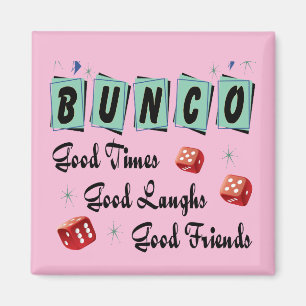 Aimant Retro Dice Bunco