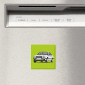 Aimant Rétro E30 Série 3 Argent (In Situ (Lave-vaisselle))