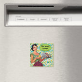 Aimant Retro Faites-Vous À La Maison Nettoyer Ma Cuisine (In Situ (Lave-vaisselle))