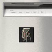 Aimant Retro Gaming Controller Old Gamer With Walker Funn (In Situ (Lave-vaisselle))