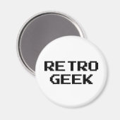 Aimant Retro Geek Produits & Designs! (Recto/Verso)