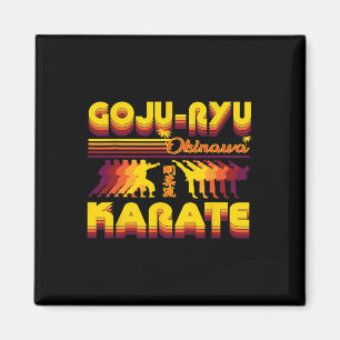 Aimant Retro Goju-ryu Karate Design Été Vêtements Pour Ka