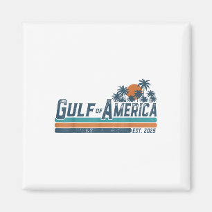 Aimant Rétro golfe des États-Unis d'Amérique Est 2025 gol