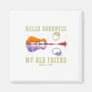 Aimant Retro Hello Darkness Mon Vieux Ami Drôle Total Sol
