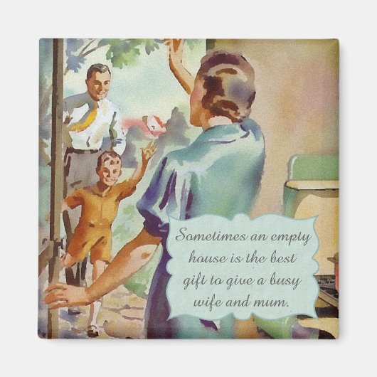 Aimant Rétro Housewife (Devant)