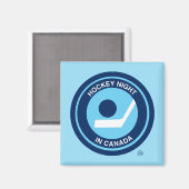 Aimant Rétro logo de Hockey Night in Canada (Recto/Verso)