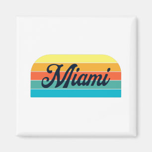 Aimant Retro Miami