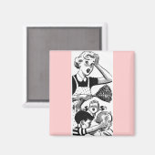 Aimant Rétro Oflhelmed Maman (Recto/Verso)