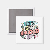 Aimant Retro On assomme Le Transfert De Fertilité Ivf (Recto/Verso)