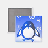 Aimant Retro Penguin (Recto/Verso)
