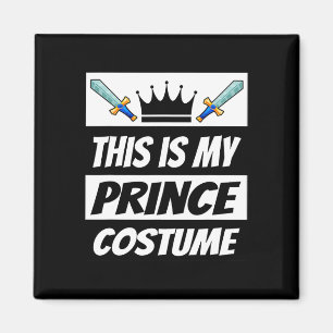 Aimant Retro Prince Costume drôle Costume d'Halloween Hom