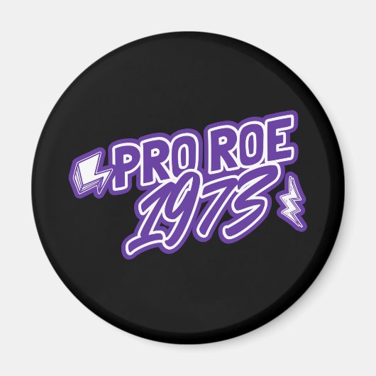 Aimant Retro Pro Roe 1973 | droits des femmes roe v wade (Devant)